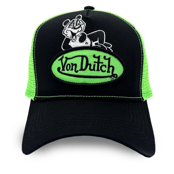 BREAKFAST CLUB BLACK & GREEN TRUCKER - Picture 1 of 11